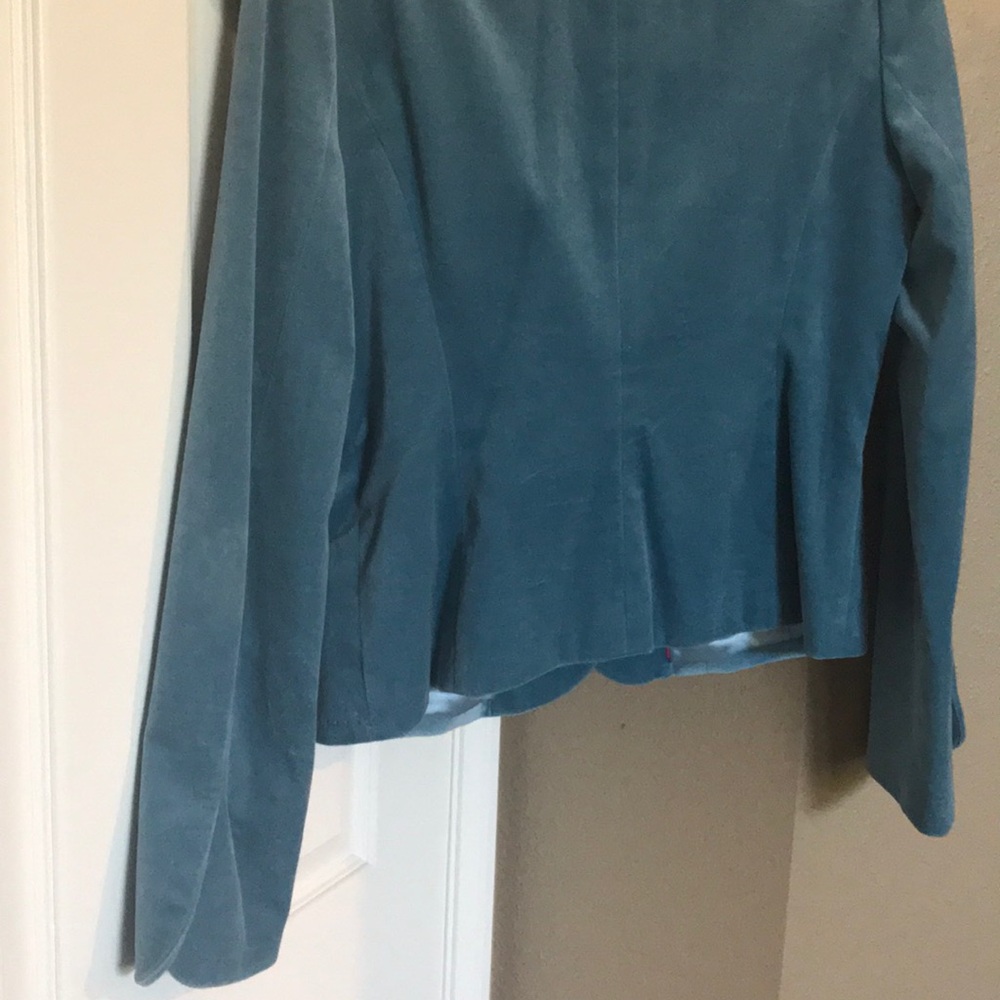 Velvet Light Blue Jacket 💙 - Picture 6 of 7